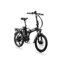 Bicicletta Bad Bike AWY Folding eBike Black Matt 500 W