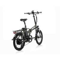 Bicicletta Bad Bike AWY Folding eBike Green Matt 250 W