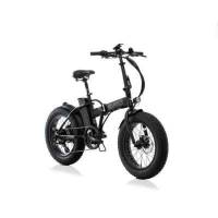 Bicicletta Bad Bike BAD Folding eBike Black Matt 500W