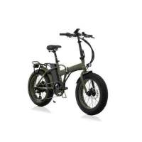 Bicicletta Bad Bike BAD Folding eBike Green Matt 250W