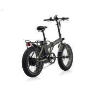 Bicicletta Bad Bike BAD Folding eBike Green Matt 250W