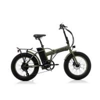 Bicicletta Bad Bike BAD Folding eBike Green Matt 250W