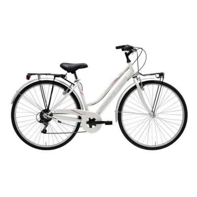 Bicicletta Cicli Adriatica City Trekking Movie Donna 28" 6V Bianco