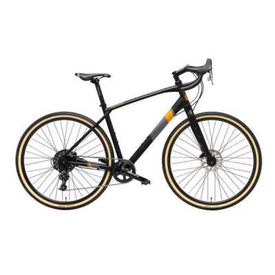 Bicicletta Cicli Adriatica Hybrid Vanir X1 28" 11V Nero Opaco / Arancio