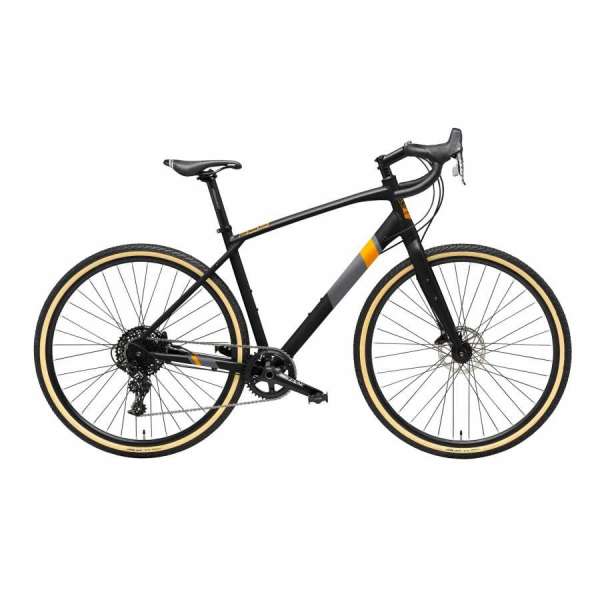 Bicicletta Cicli Adriatica Hybrid Vanir X1 28" 11V Nero Opaco / Arancio