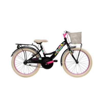 Bicicletta Cicli Adriatica Junior Girl 20" 1V Nero Fucsia