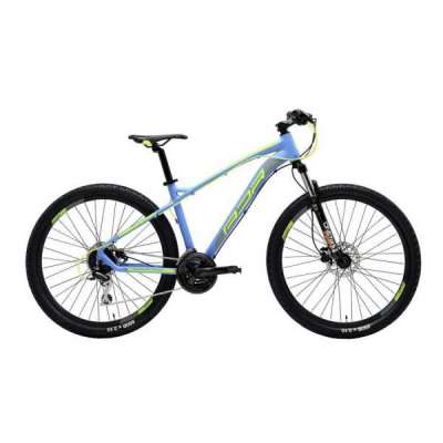 Bicicletta Cicli Adriatica MTB Off-Road Wing RS 27,5" 24V Azzurro Opaco / Giallo Fluo