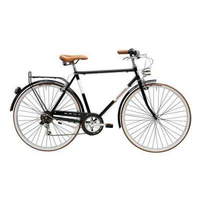 Bicicletta Cicli Adriatica Vintage Condorino Uomo 28" 6V Nero