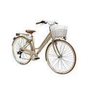 Bicicletta Cicli Adriatica Vintage Retr&ograve; Donna 28" 6V Nocciola