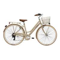 Bicicletta Cicli Adriatica Vintage Retr&ograve; Donna 28" 6V Nocciola