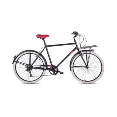 Bicicletta City Bike LETOULE FACILE 28" 6V Steel Man Buio