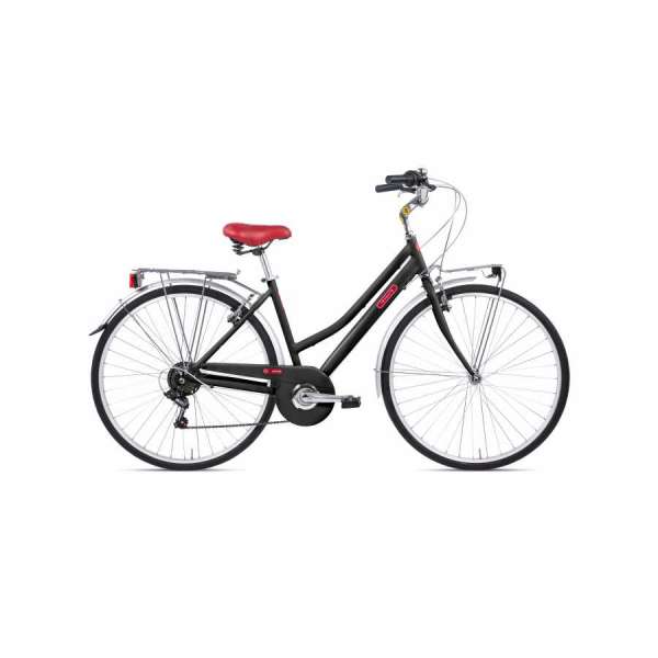 Bicicletta City Bike LETOULE LAFOLIE 28" 6V Alloy Lady Buio