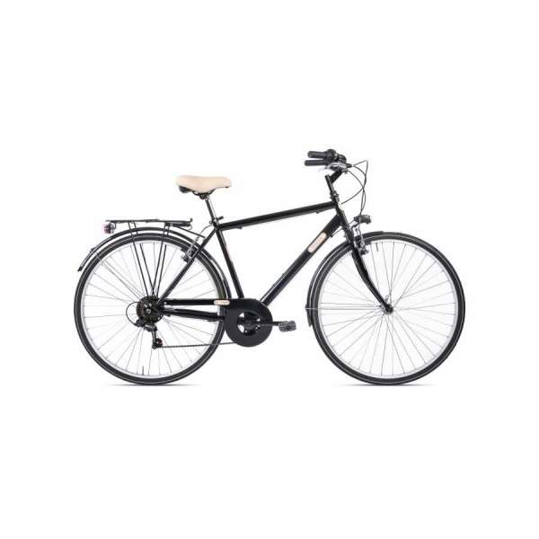 Bicicletta City Bike LETOULE TROPAIZ 28" 6V Steel Man Buio