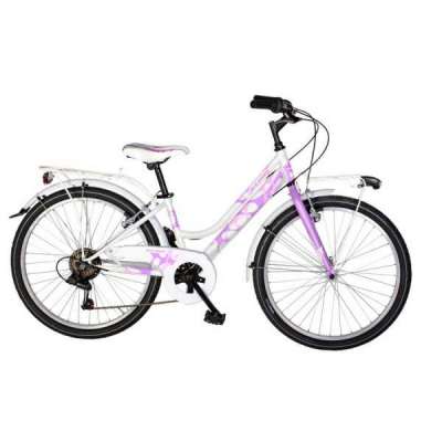 Bicicletta Velomarche CITY BIKE RED MOON 24" VM 194L Bambina/Ragazza White