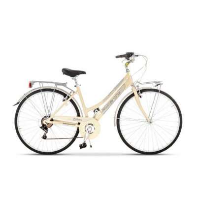 Bicicletta Velomarche CITY BIKE TOWN 28&rdquo; 6V VM 665AL Donna Beige