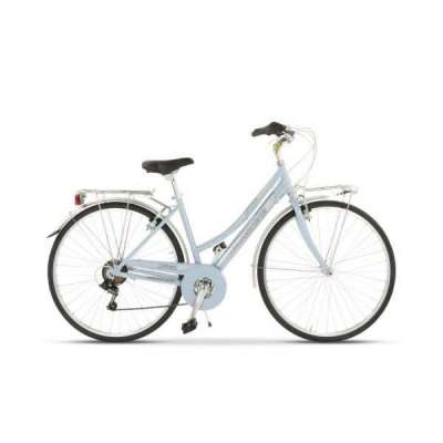 Bicicletta Velomarche CITY BIKE TOWN 28&rdquo; 6V VM 665AL Donna Light Blue