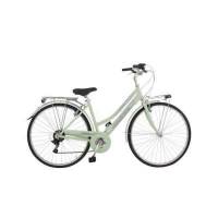 Bicicletta Velomarche CITY BIKE TOWN 28&rdquo; 6V VM 665AL Donna Light Green
