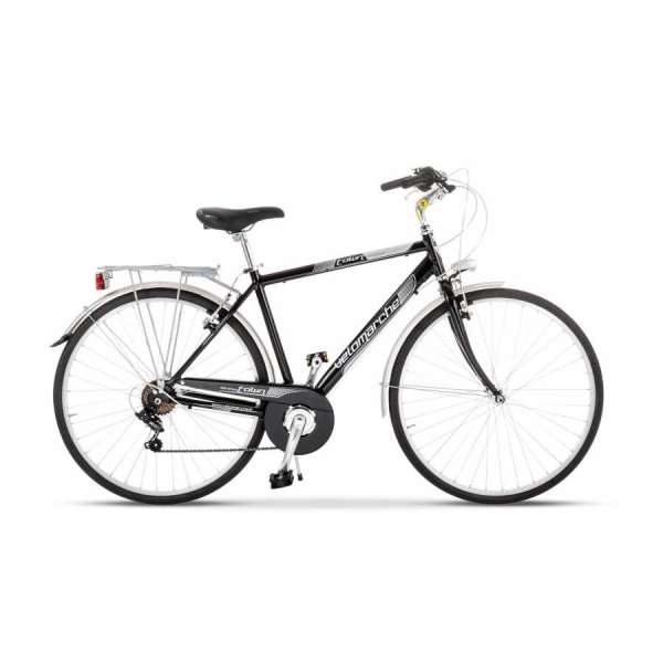 Bicicletta Velomarche CITY BIKE TOWN 28&rdquo; 6V VM 665AM Uomo Black