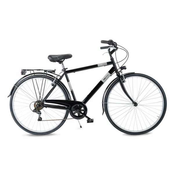 Bicicletta Velomarche CITY BIKE FUSION 28 &rdquo;6V VM 609M Uomo Black