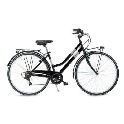 Bicicletta Velomarche CITY BIKE FUSION 28&rdquo; 6V VM 609L Donna Black