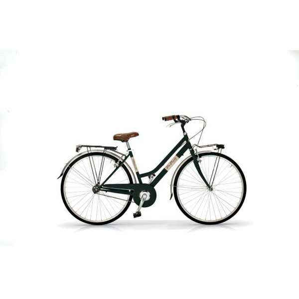 Bicicletta Via Veneto Allure Lady 28&rdquo; One Speed VV603L Nero Polvere di Caff&egrave; (Opaco)
