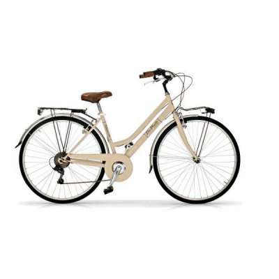 Bicicletta Via Veneto Allure Lady 28&rdquo; Six Speed VV605L Beige Cappuccino