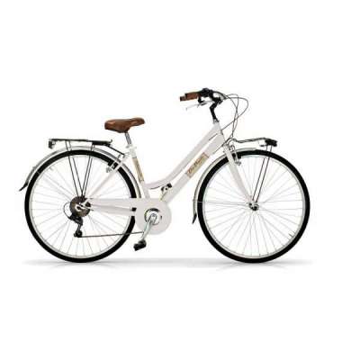 Bicicletta Via Veneto Allure Lady 28&rdquo; Six Speed VV605L Bianco Gelato