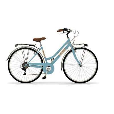 Bicicletta Via Veneto Allure Lady 28&rdquo; Six Speed VV605L Blu Mama non Mama