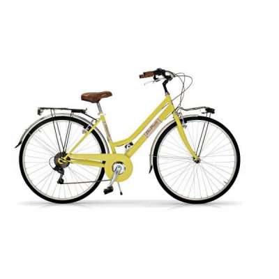Bicicletta Via Veneto Allure Lady 28&rdquo; Six Speed VV605L Giallo Anita