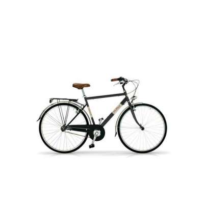 Bicicletta Via Veneto Allure Man 28&rdquo; One Speed VV603M Nero Polvere di Caff&egrave; (Opaco)