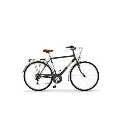 Bicicletta Via Veneto Allure Man 28&rdquo; Six Speed VV605M Nero Polvere di Caff&egrave; (Opaco)