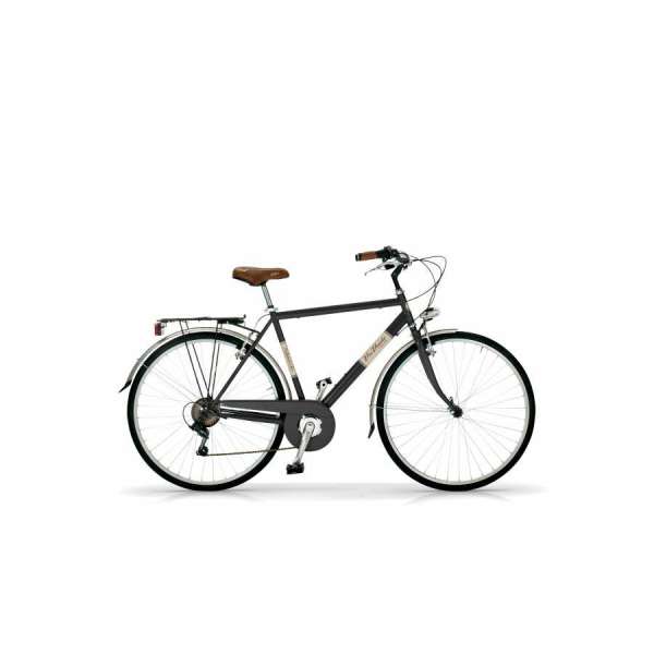 Bicicletta Via Veneto Allure Man 28&rdquo; Six Speed VV605M Nero Polvere di Caff&egrave; (Opaco)