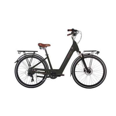 Bicicletta Via Veneto Classic E-bike Lady 28&rdquo; 6 Speed VVE63L  Nero Polvere di Caff&egrave; (Opaco)