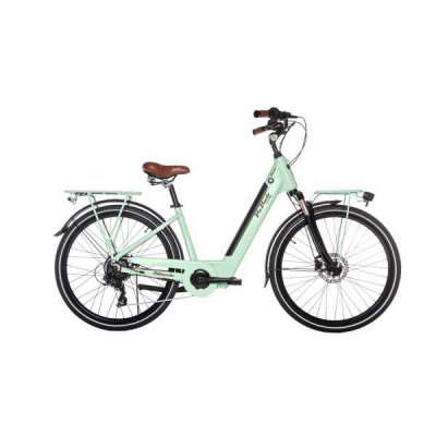 Bicicletta Via Veneto Classic E-bike Lady 28&rdquo; 6 Speed VVE63L  Verde Giulietta