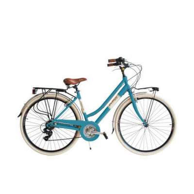 Bicicletta Via Veneto Elegance Lady 28&rdquo; Eighteen Speed VV615AL Blu Mama non Mama