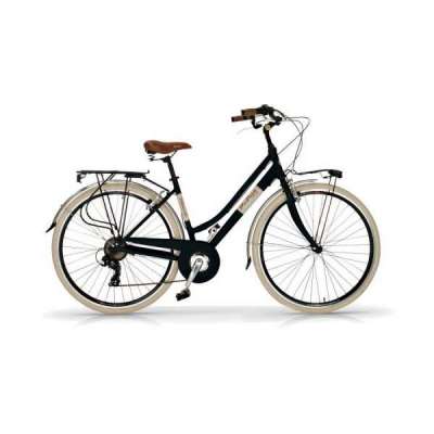 Bicicletta Via Veneto Elegance Lady 28&rdquo; Eighteen Speed VV615AL Nero Provocatore