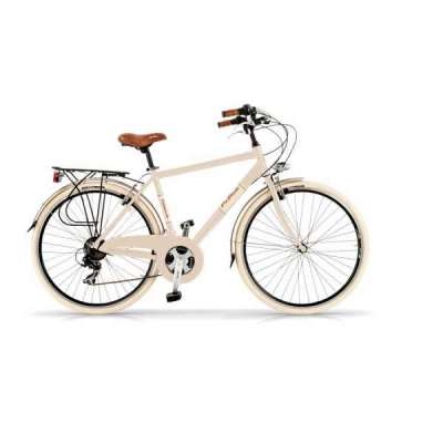 Bicicletta Via Veneto Elegance Man 28&rdquo; Eighteen Speed VV615AM Beige Cappuccino