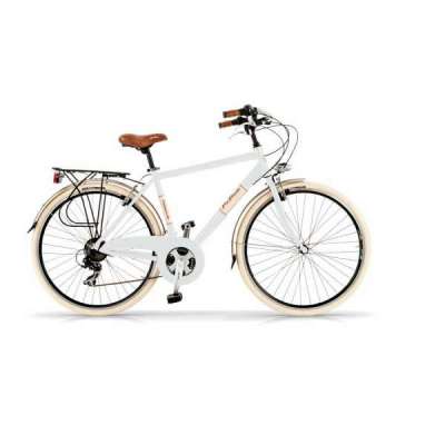 Bicicletta Via Veneto Elegance Man 28&rdquo; Eighteen Speed VV615AM Bianco Gelato