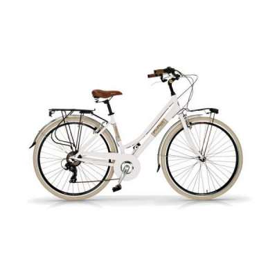 Bicicletta Via Veneto Elegance Lady 28&rdquo; Six Speed VV605AL Bianco Gelato