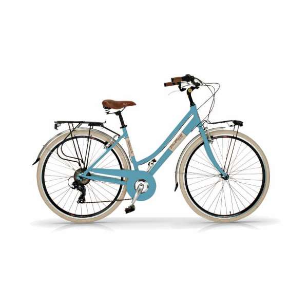 Bicicletta Via Veneto Elegance Lady 28&rdquo; Six Speed VV605AL Blu Mama non Mama