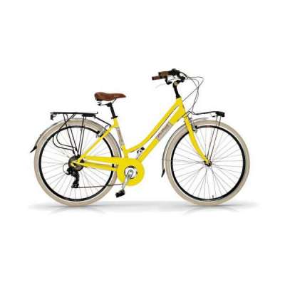 Bicicletta Via Veneto Elegance Lady 28&rdquo; Six Speed VV605AL Giallo Anita