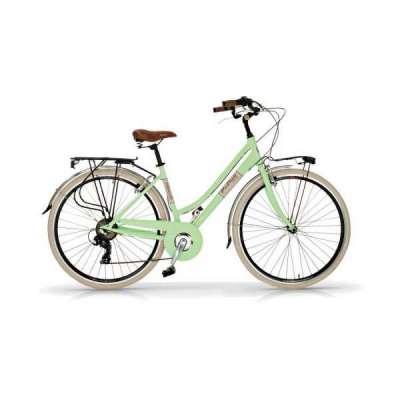 Bicicletta Via Veneto Elegance Lady 28&rdquo; Six Speed VV605AL Verde Giulietta