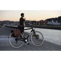 Bicicletta Via Veneto Elegance Man 28&rdquo; Eighteen Speed VV615AM Nero Polvere di Caff&egrave; (Opaco)
