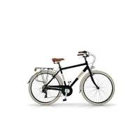 Bicicletta Via Veneto Elegance Man 28&rdquo; Six Speed VV605AM Nero Provocatore (Lucido)