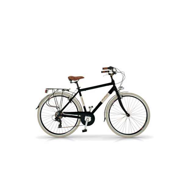 Bicicletta Via Veneto Elegance Man 28&rdquo; Six Speed VV605AM Nero Provocatore (Lucido)