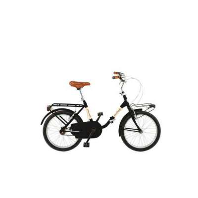 Bicicletta Via Veneto Folding Mia 20&rdquo; Six Speed VV735 Nero Provocatore (Lucido)