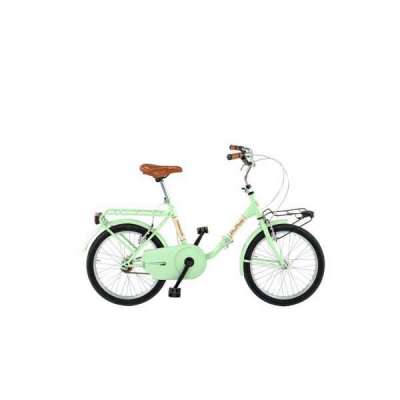 Bicicletta Via Veneto Folding Mia 20&rdquo; Six Speed VV735 Verde Giulietta