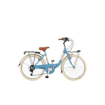 Bicicletta Via Veneto Giuly Lady 24&rdquo; Six Speed VV524L Blu Mama non Mama