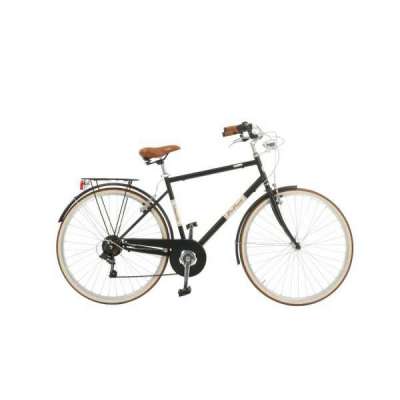 Bicicletta Via Veneto Malagueta Man 28&rdquo; Six Speed VV619M Nero Polvere di Caff&egrave; (Opaco)