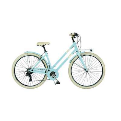Bicicletta Via Veneto Milano Lady 28&rdquo; Six Speed VV699ML Azzurro Pariolino